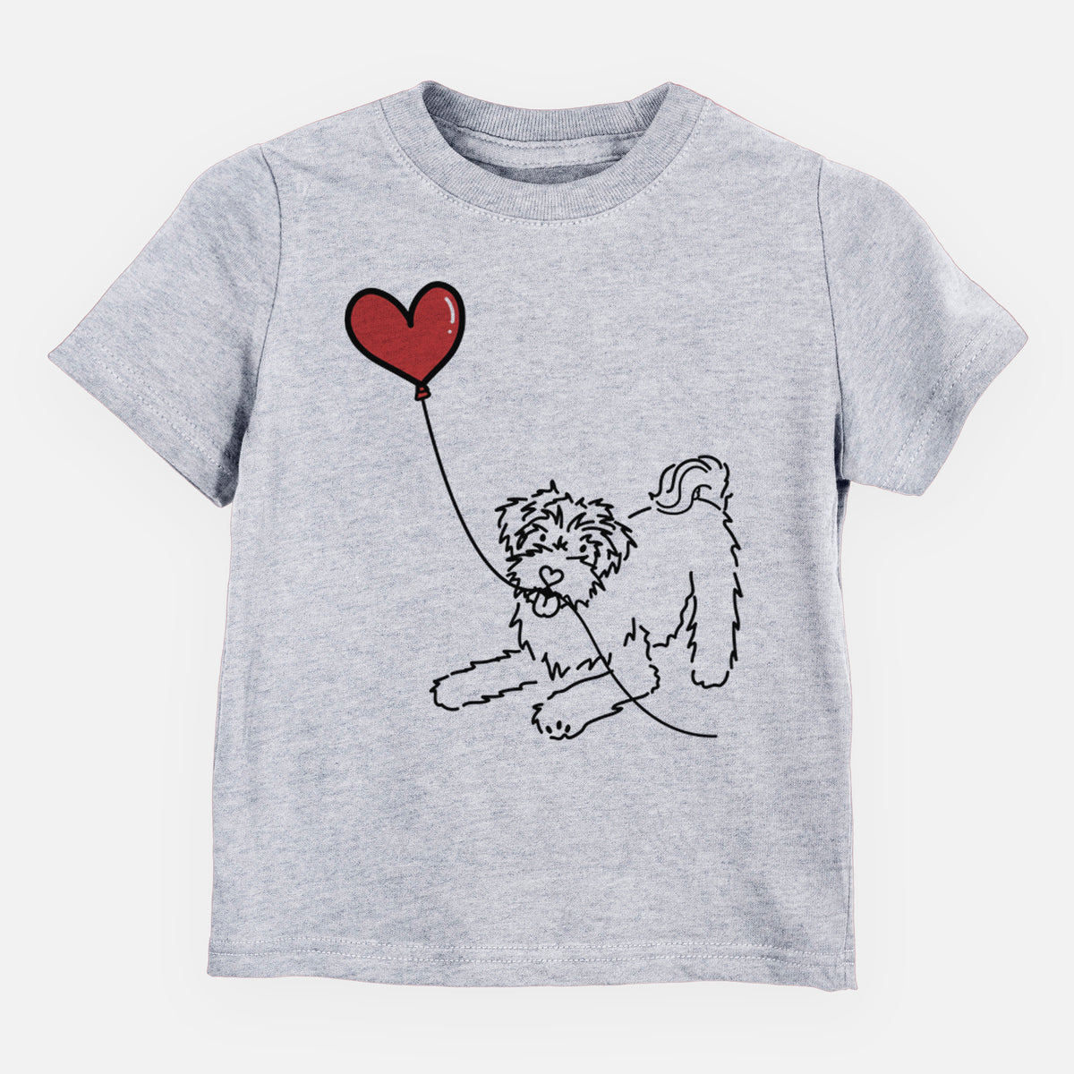 Schnoodle Heart String - Kids/Youth/Toddler Shirt