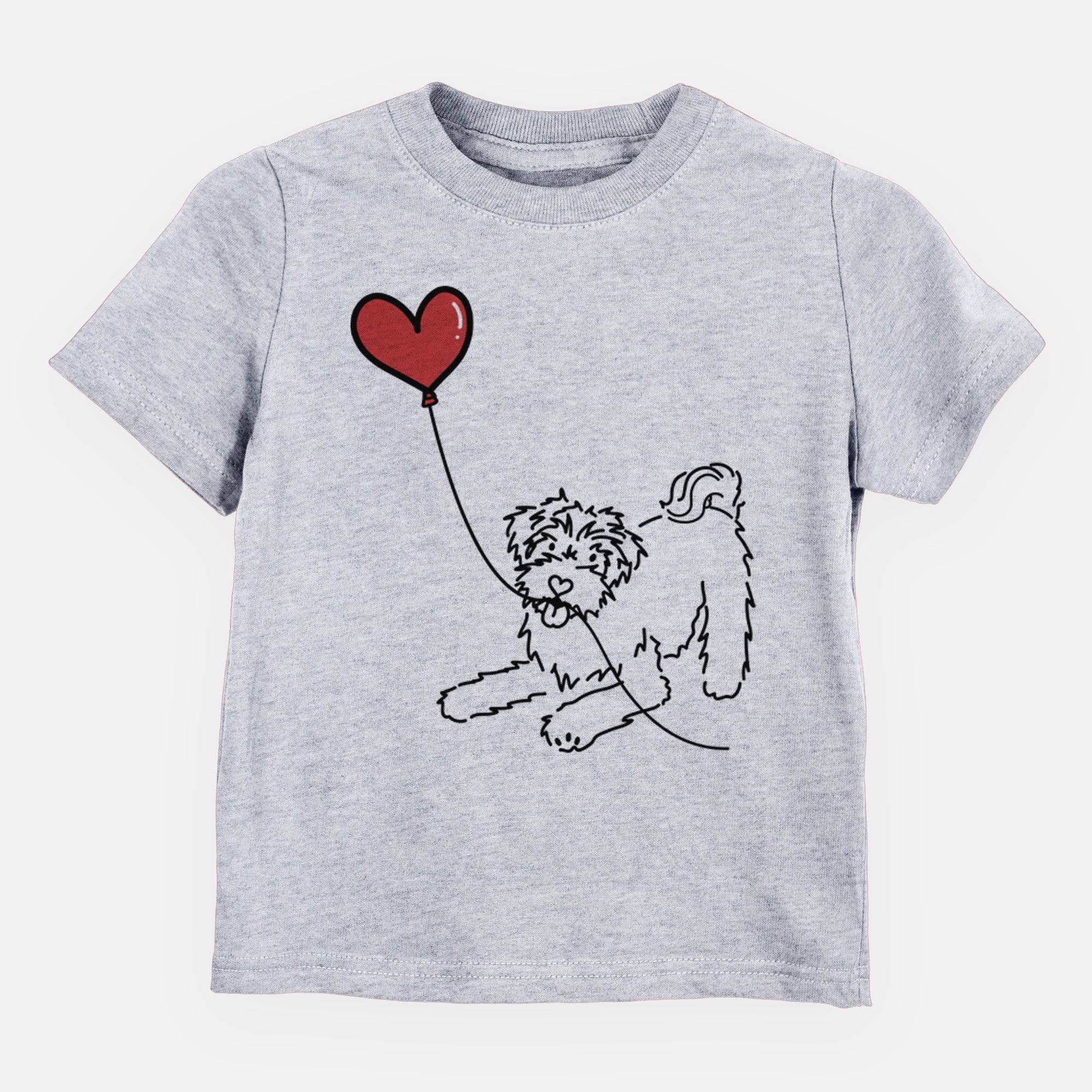 Schnoodle Heart String - Kids/Youth/Toddler Shirt