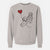 Sheepadoodle Heart String - Unisex Pigment Dyed Crew Sweatshirt