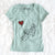 Sheepadoodle Heart String - Women's Perfect V-neck Shirt