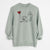 Shiba Inu Heart String - Unisex Pigment Dyed Crew Sweatshirt