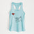 Shihpoo Heart String - Women's Racerback Tanktop