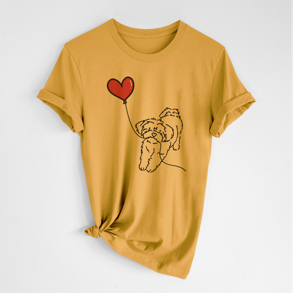 Shorkie Heart String- Unisex Crewneck