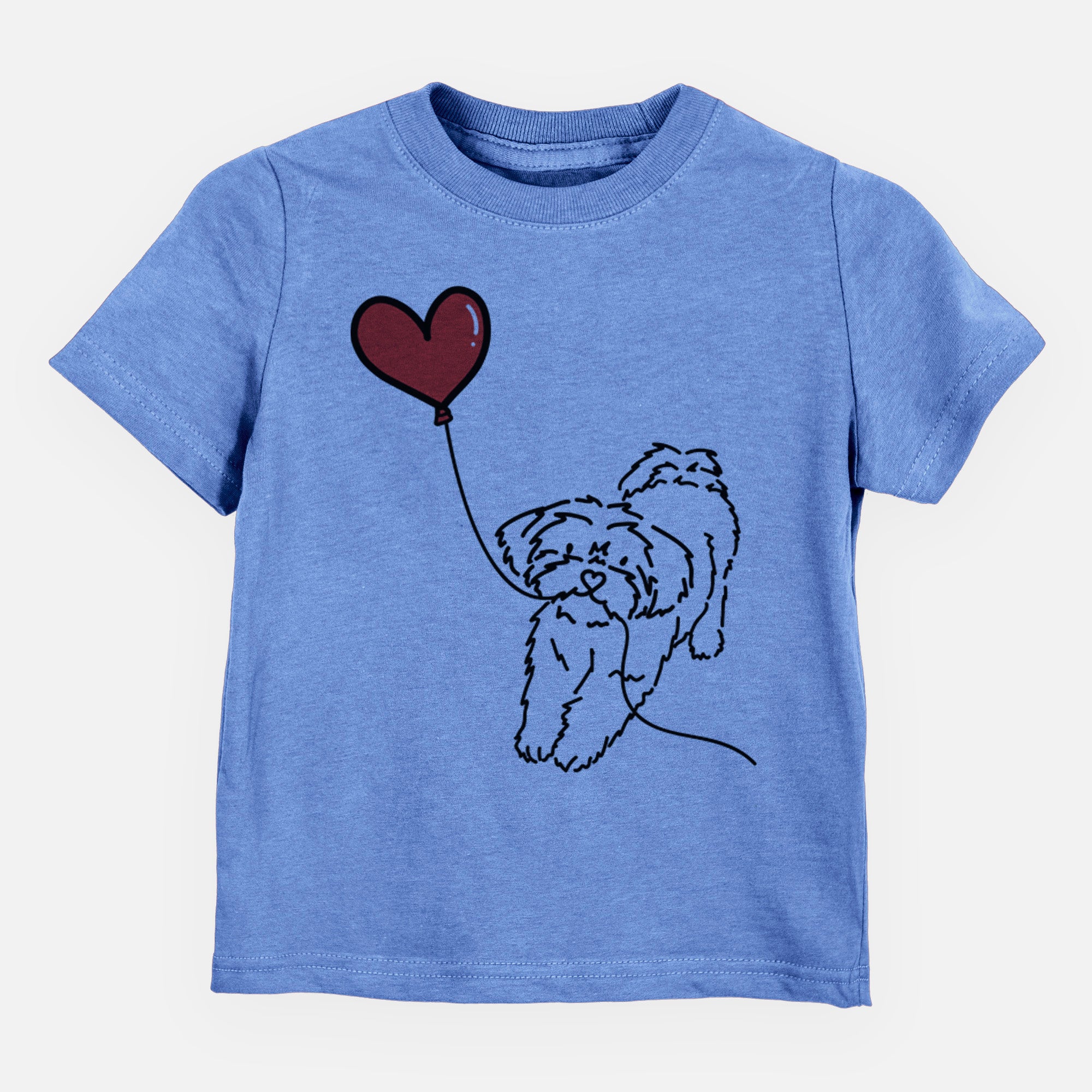 Shorkie Heart String - Kids/Youth/Toddler Shirt