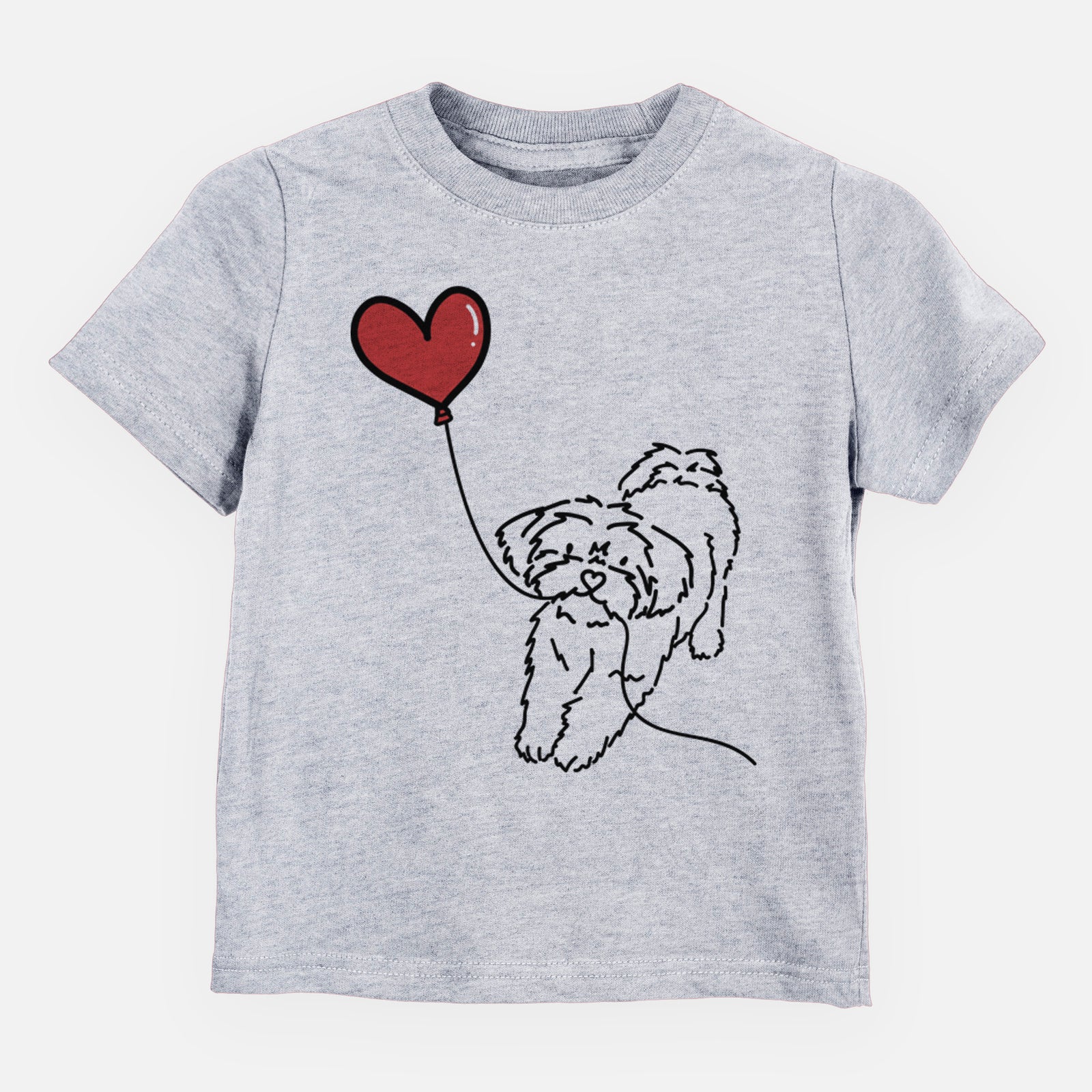 Shorkie Heart String - Kids/Youth/Toddler Shirt