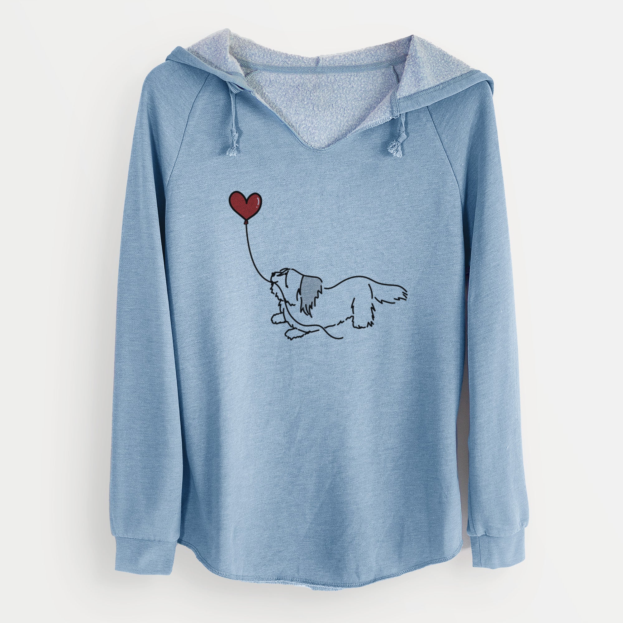 Skye Terrier Heart String - Cali Wave Hooded Sweatshirt