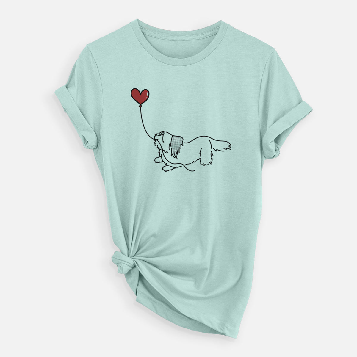 Skye Terrier Heart String - Unisex Crewneck