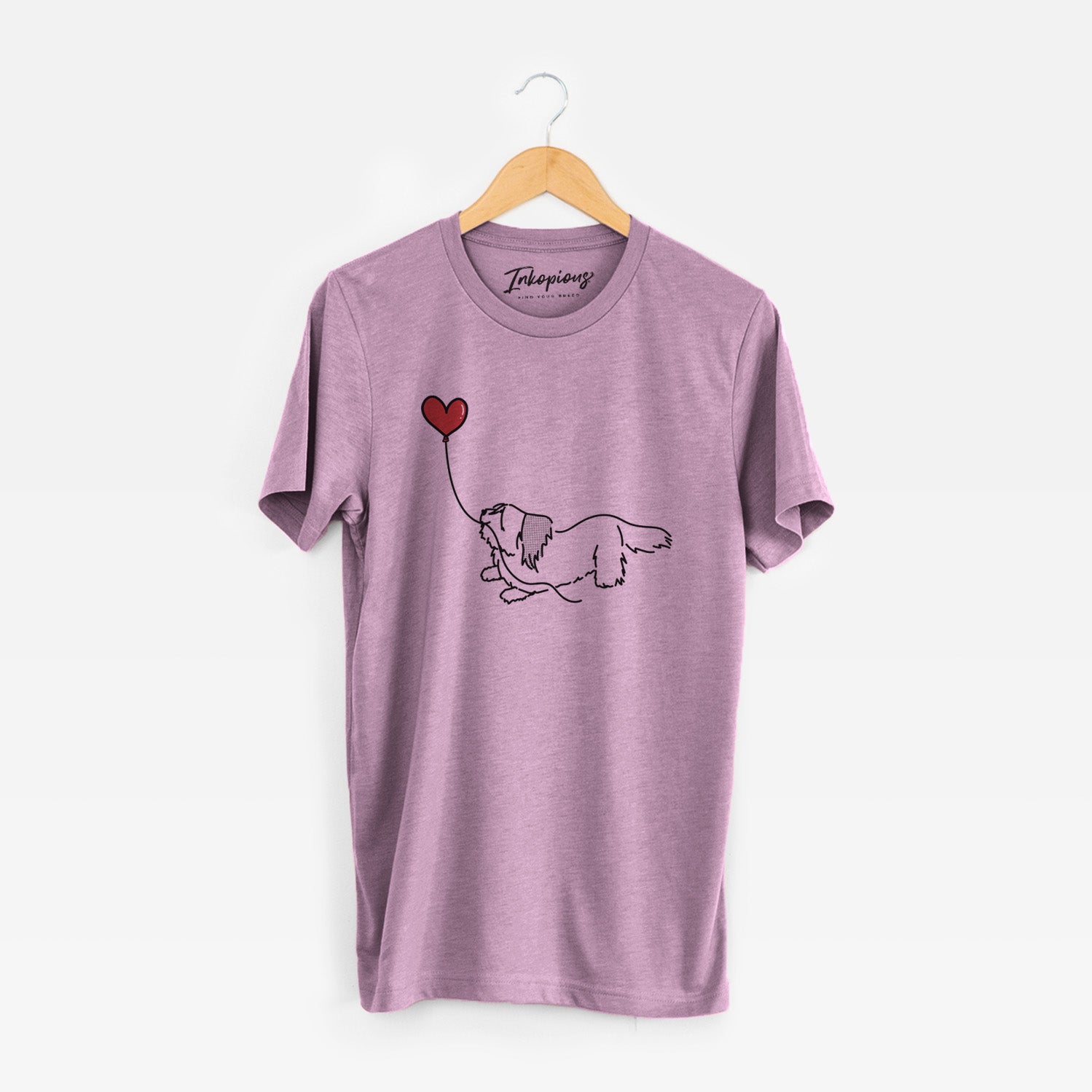 Skye Terrier Heart String - Unisex Crewneck