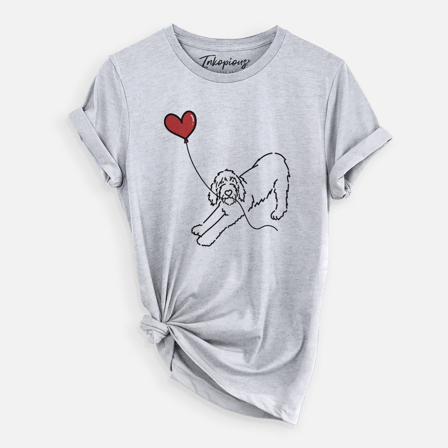 Spinone Italiano Heart String - Unisex Crewneck