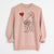 Saint Bernard Heart String - Unisex Pigment Dyed Crew Sweatshirt