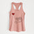 Tibetan Spaniel Heart String - Women's Racerback Tanktop