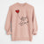 West Highland Terrier Heart String - Unisex Pigment Dyed Crew Sweatshirt