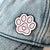 Pink Paw Enamel Pin