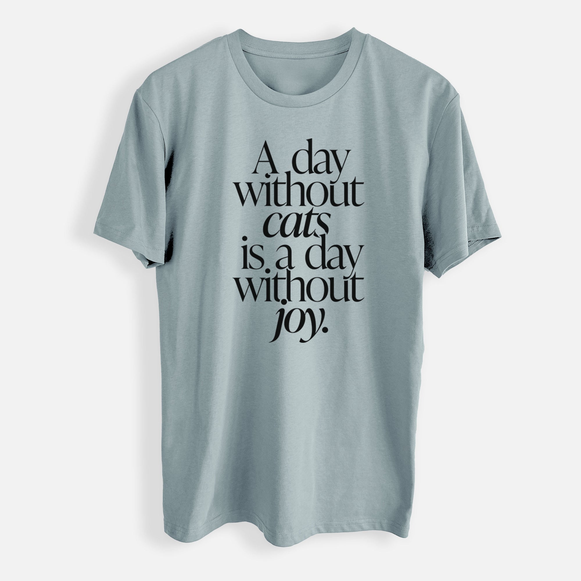 A day without Cats is a day without joy - Mens Everyday Staple Tee