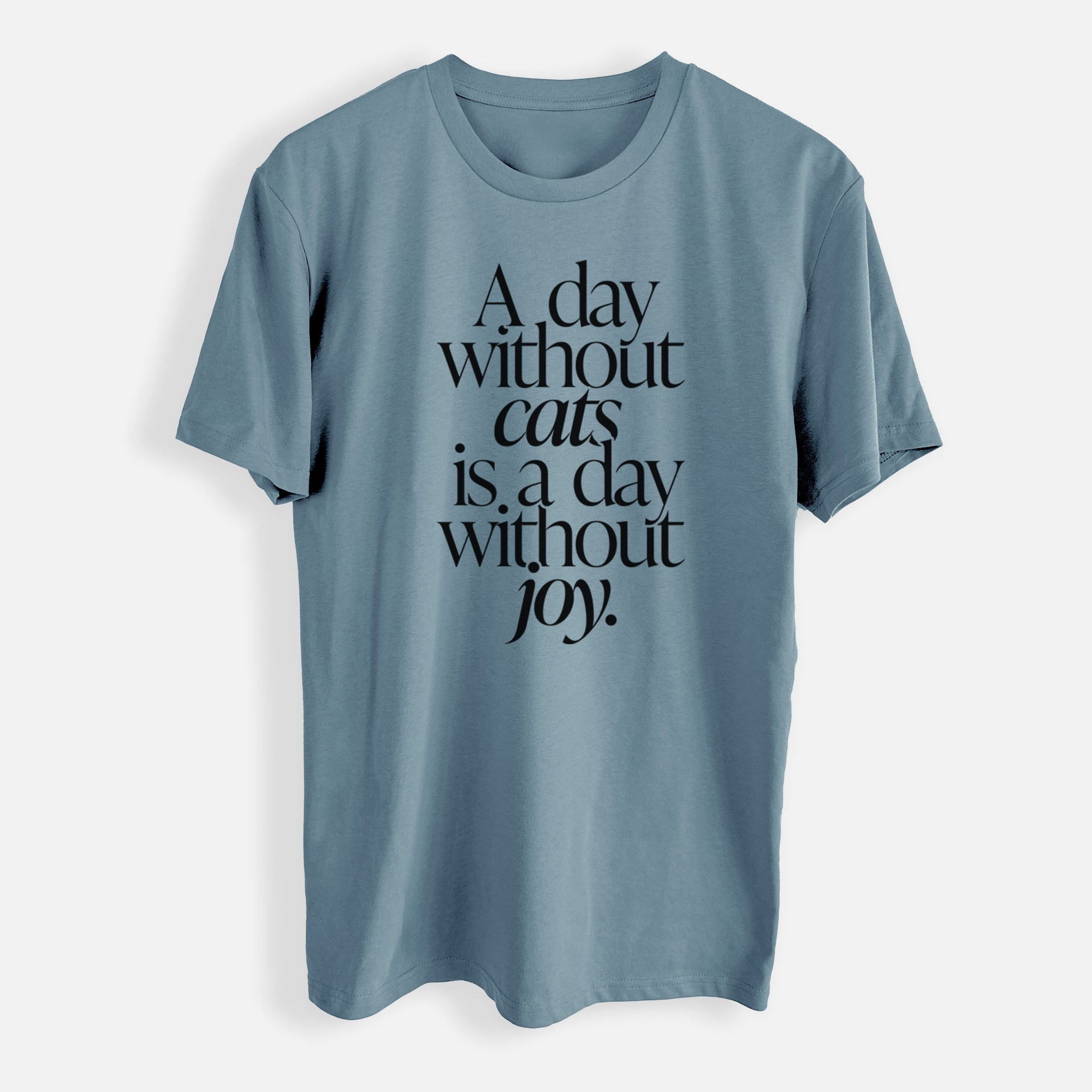 A day without Cats is a day without joy - Mens Everyday Staple Tee