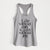 A day without Cats is a day without joy - Women's Racerback Tanktop