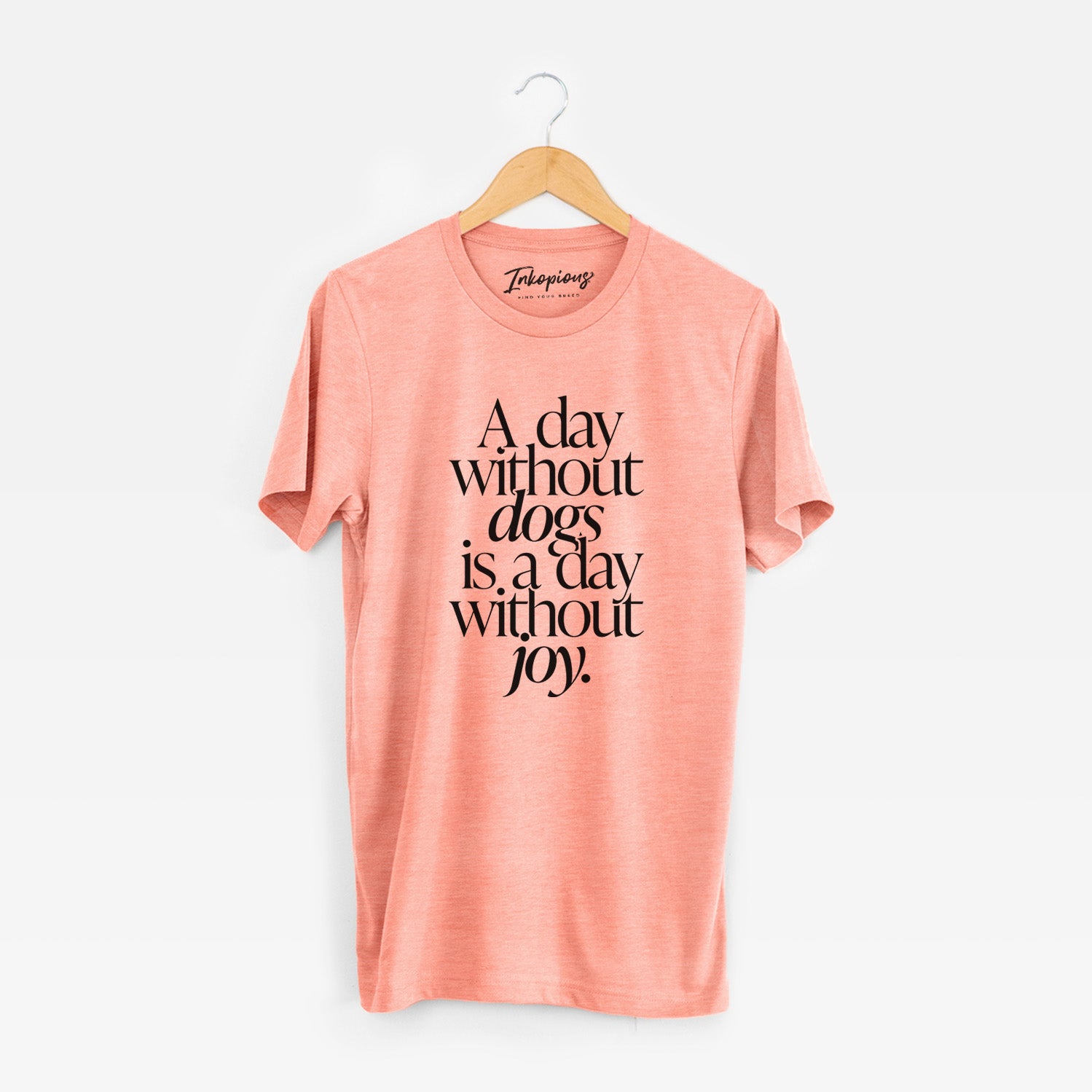 A day without Dogs is a day without joy - Unisex Crewneck