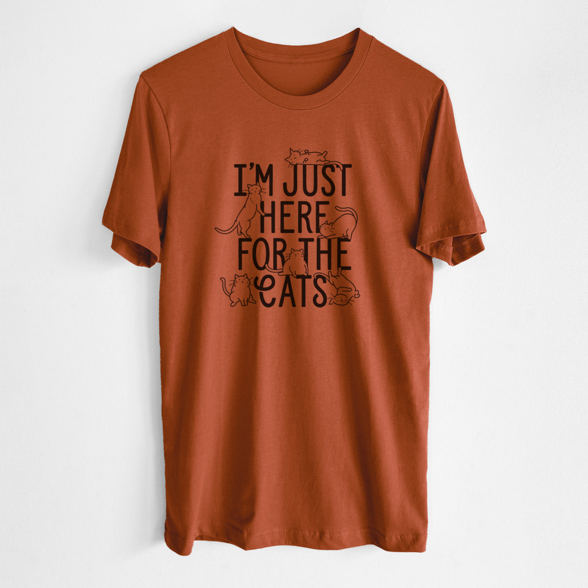 I'm Just Here For The Cats - Unisex Crewneck
