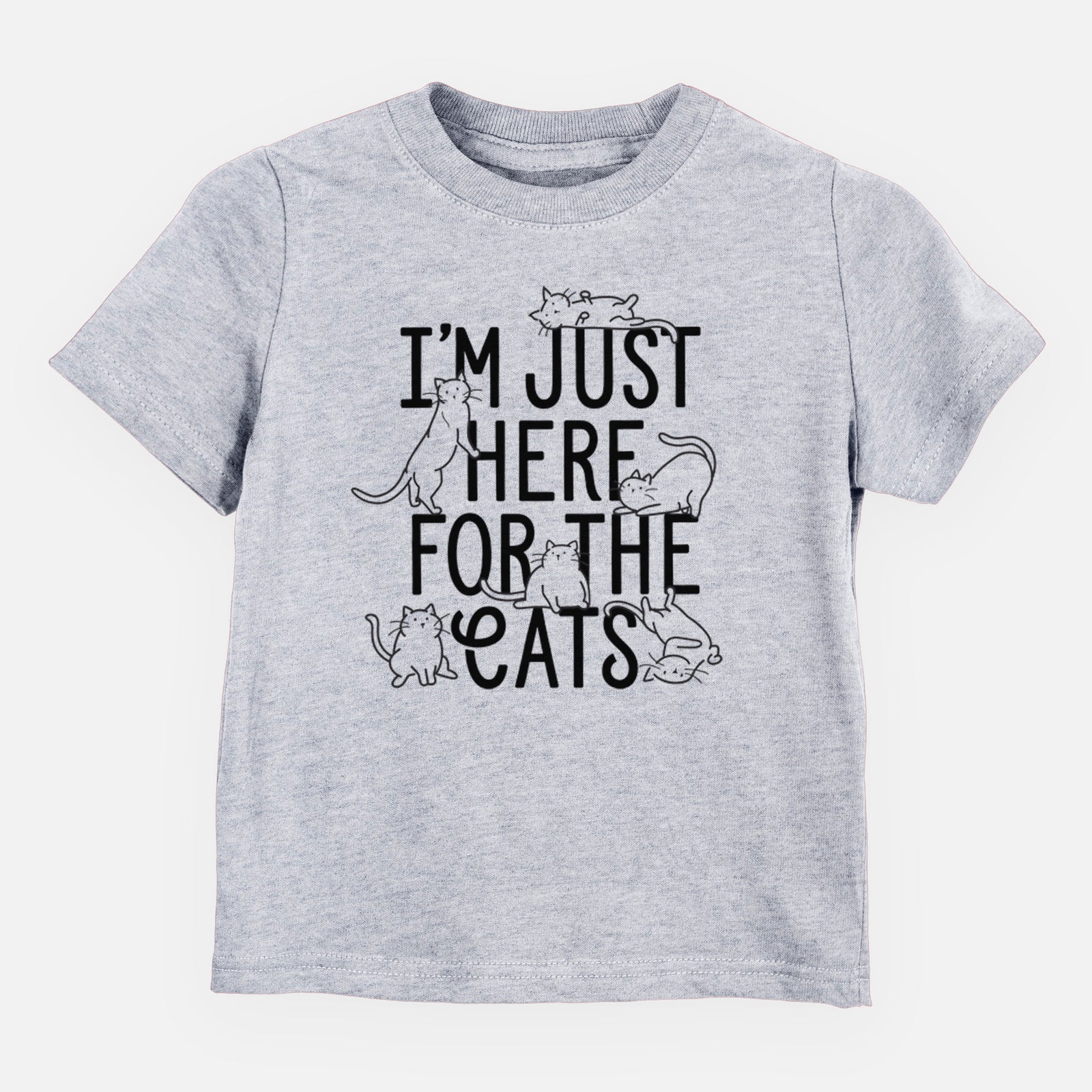 I'm Just Here For The Cats - Kids/Youth/Toddler Shirt