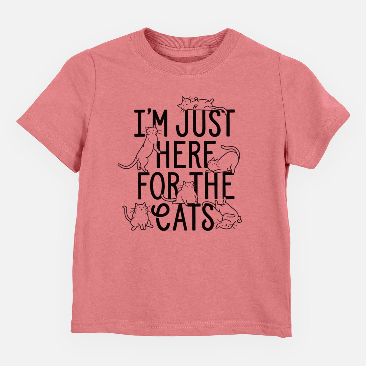 I'm Just Here For The Cats - Kids/Youth/Toddler Shirt