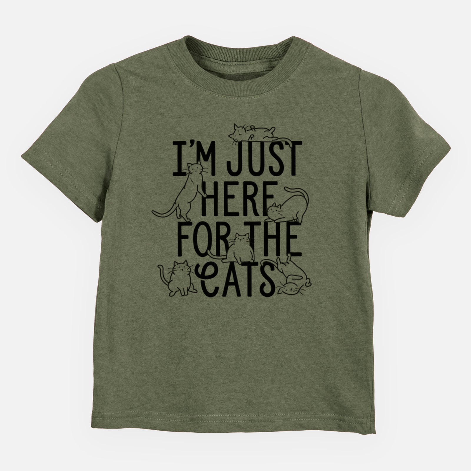 I'm Just Here For The Cats - Kids/Youth/Toddler Shirt