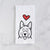 Love Always Akita - Tea Towel