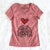 Love Always Spanish Water Dog - Alba - Women's Perfect V-neck Shirt