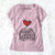 Love Always Spanish Water Dog - Alba - Women's Perfect V-neck Shirt