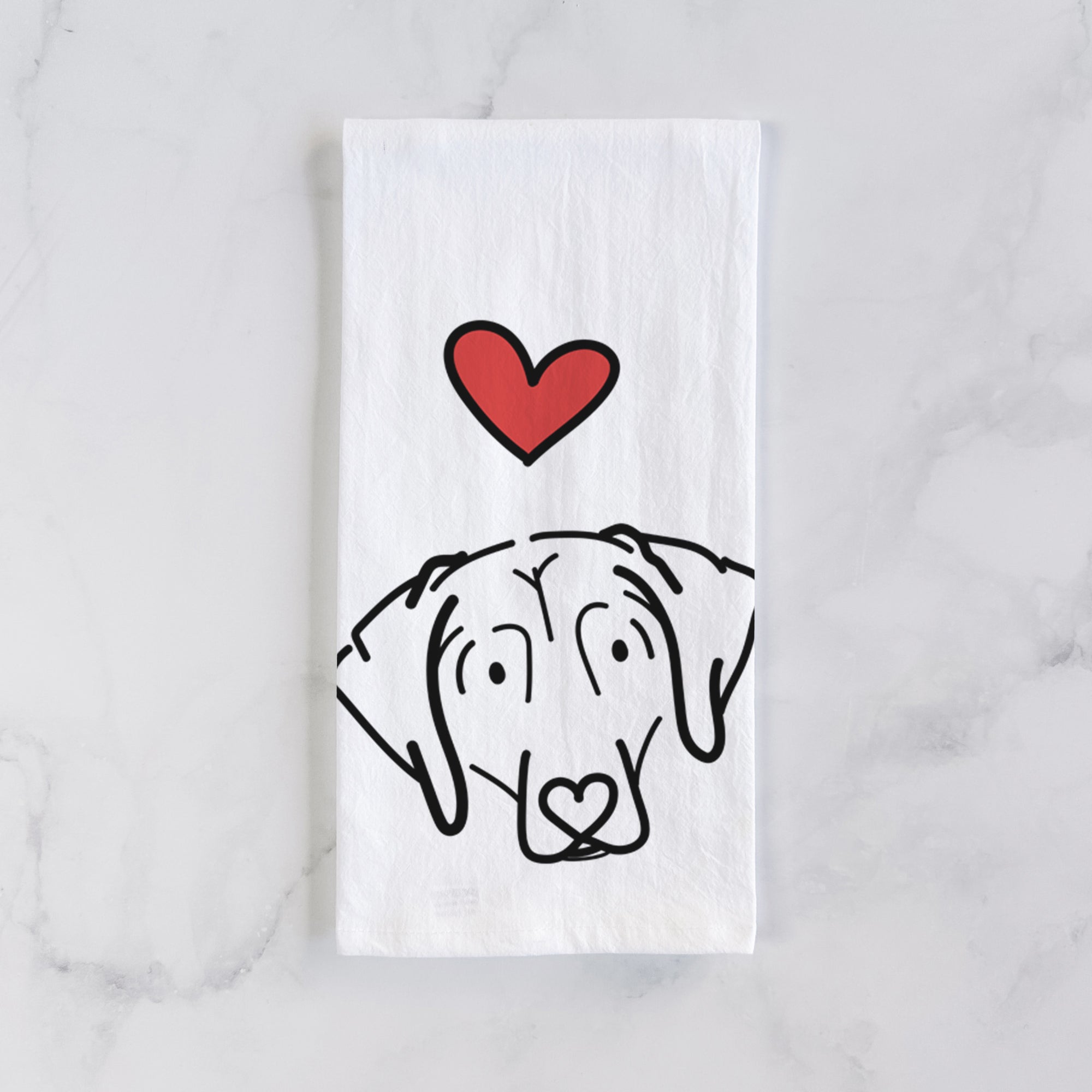 Love Always Beagle - Aly - Tea Towel