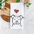 Love Always American Staffordshire Terrier - Tea Towel