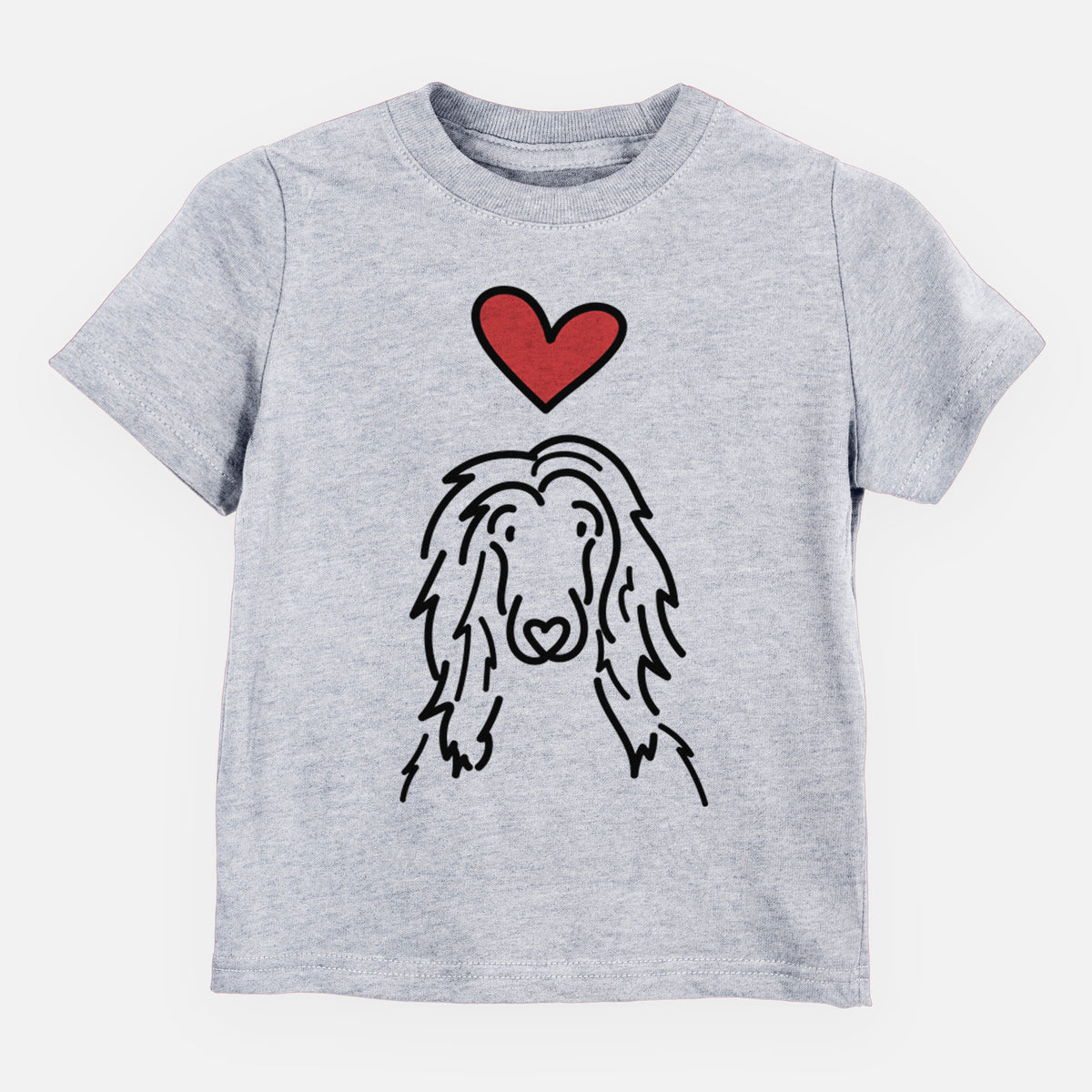 Love Always Afghan Hound - Asher - Kids/Youth/Toddler Shirt
