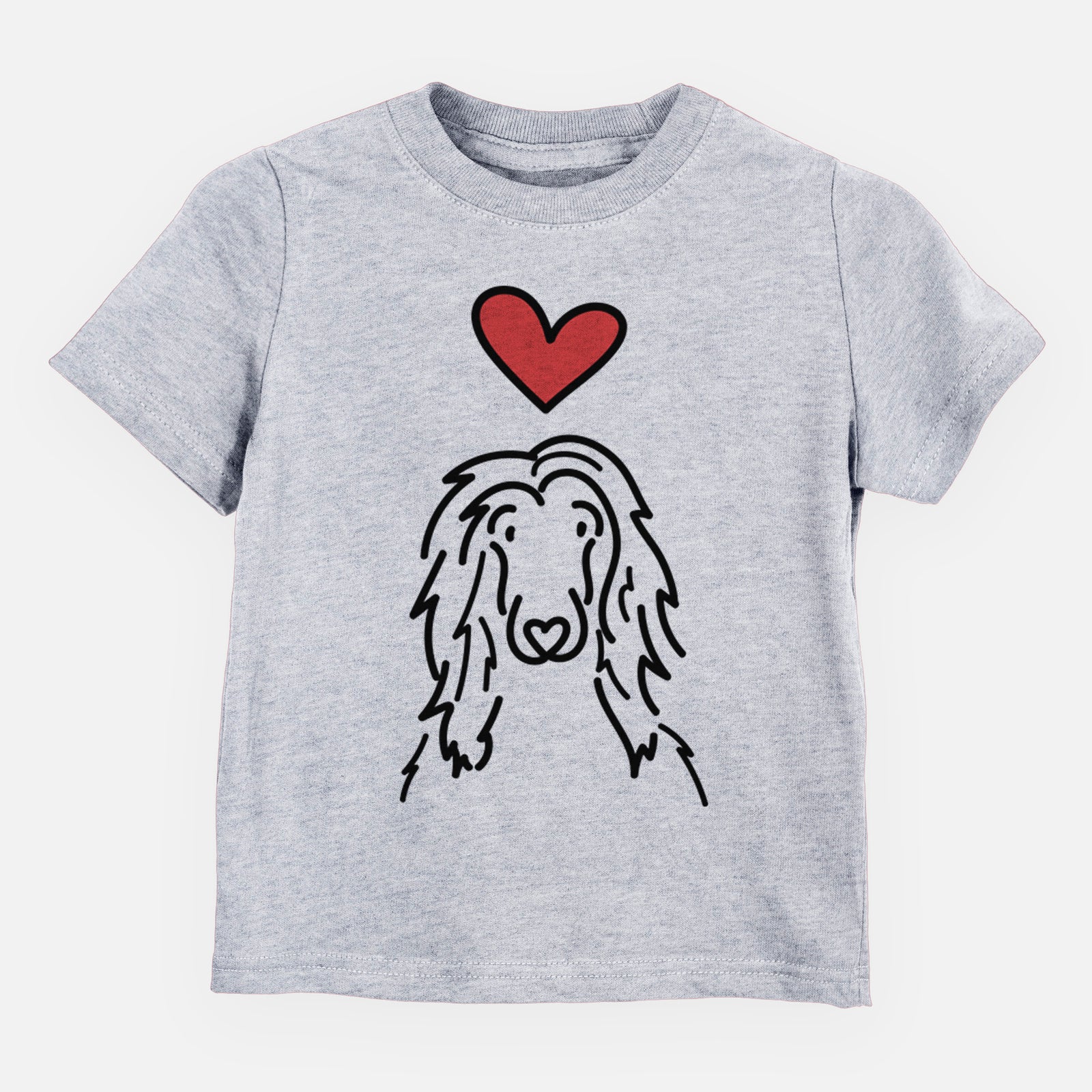 Love Always Afghan Hound - Asher - Kids/Youth/Toddler Shirt