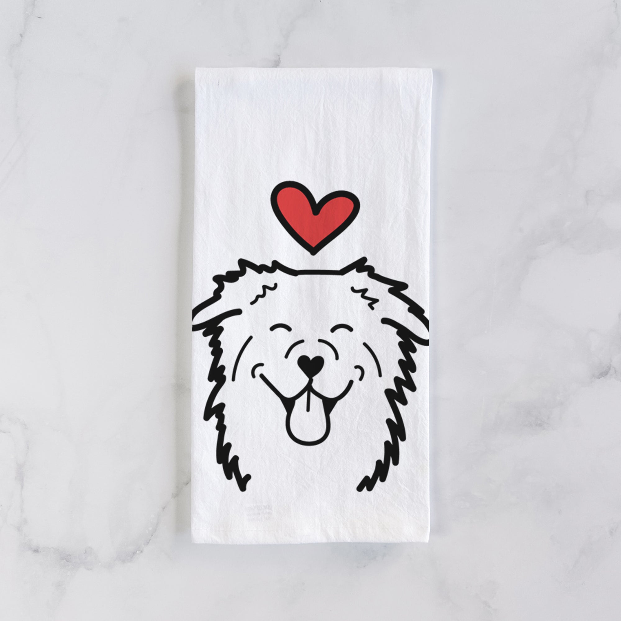 Love Always Australian Shepherd - Tea Towel