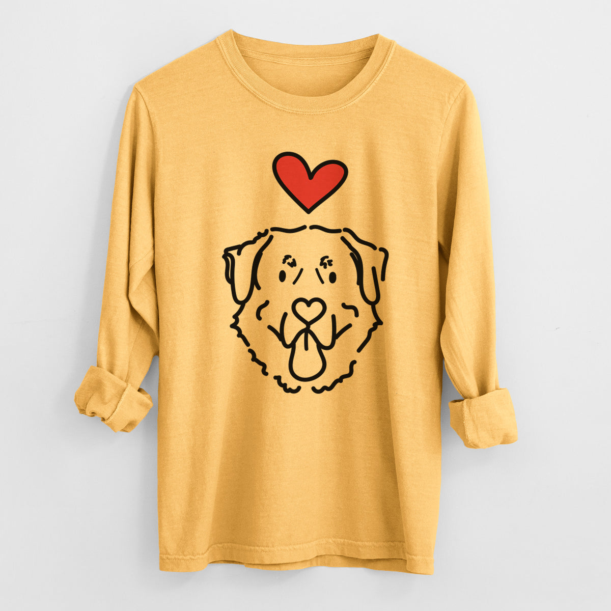Love Always Anatolian Shepherd - Batu - Heavyweight 100% Cotton Long Sleeve