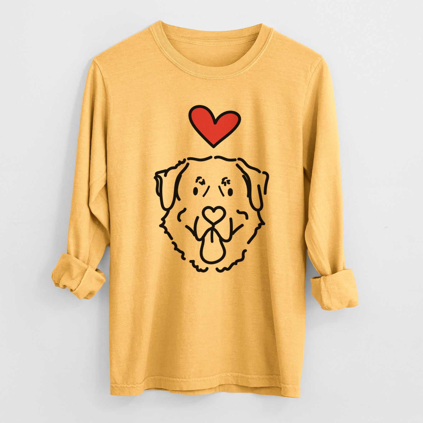 Love Always Anatolian Shepherd - Batu - Heavyweight 100% Cotton Long Sleeve
