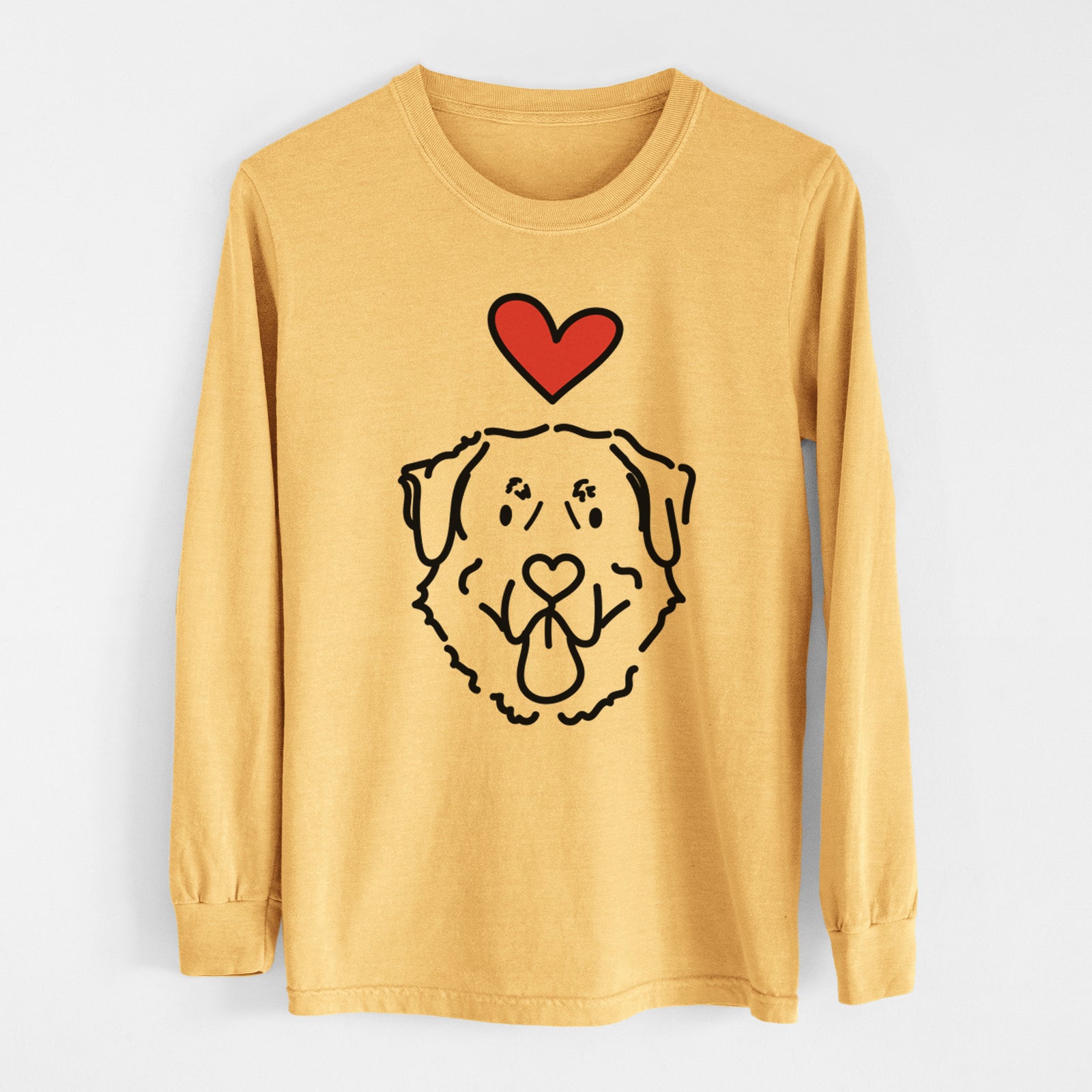 Love Always Anatolian Shepherd - Batu - Heavyweight 100% Cotton Long Sleeve