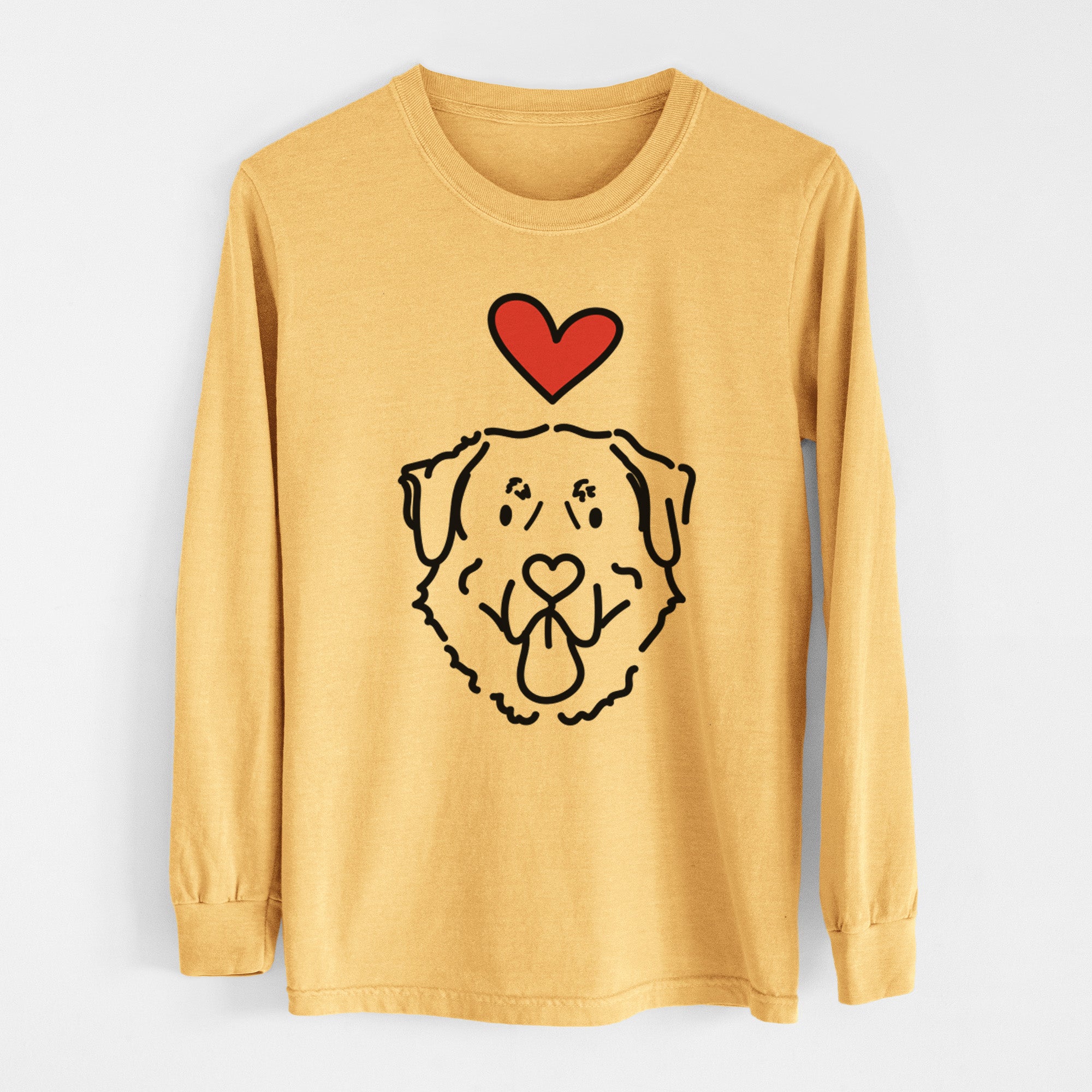 Love Always Anatolian Shepherd - Batu - Heavyweight 100% Cotton Long Sleeve