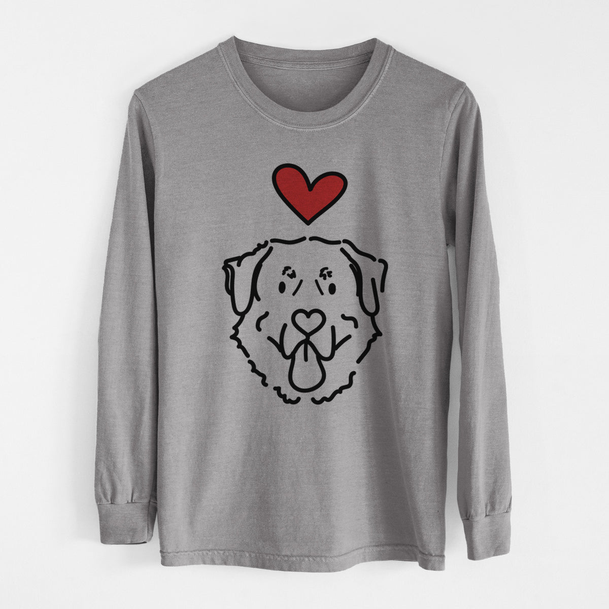 Love Always Anatolian Shepherd - Batu - Heavyweight 100% Cotton Long Sleeve