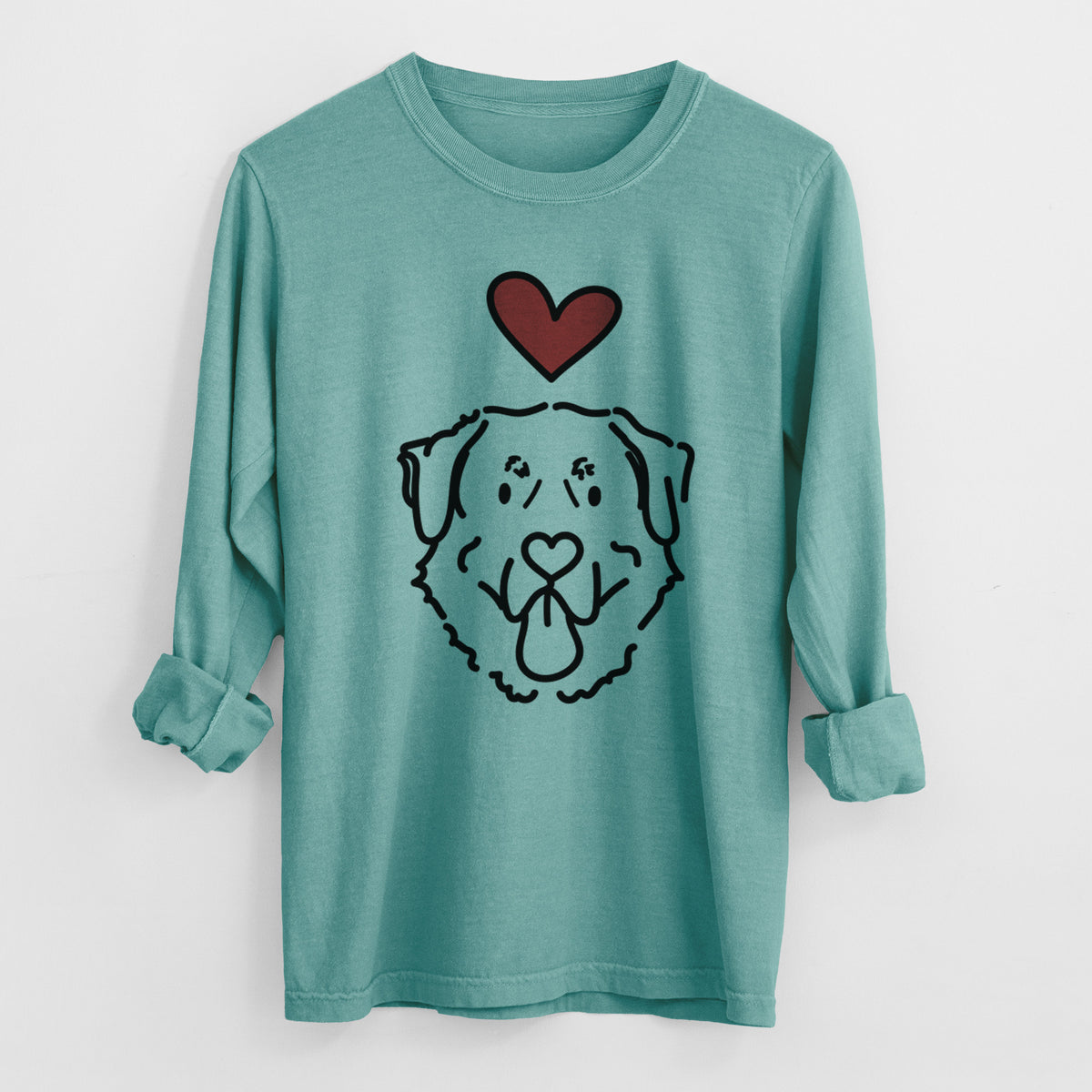 Love Always Anatolian Shepherd - Batu - Heavyweight 100% Cotton Long Sleeve