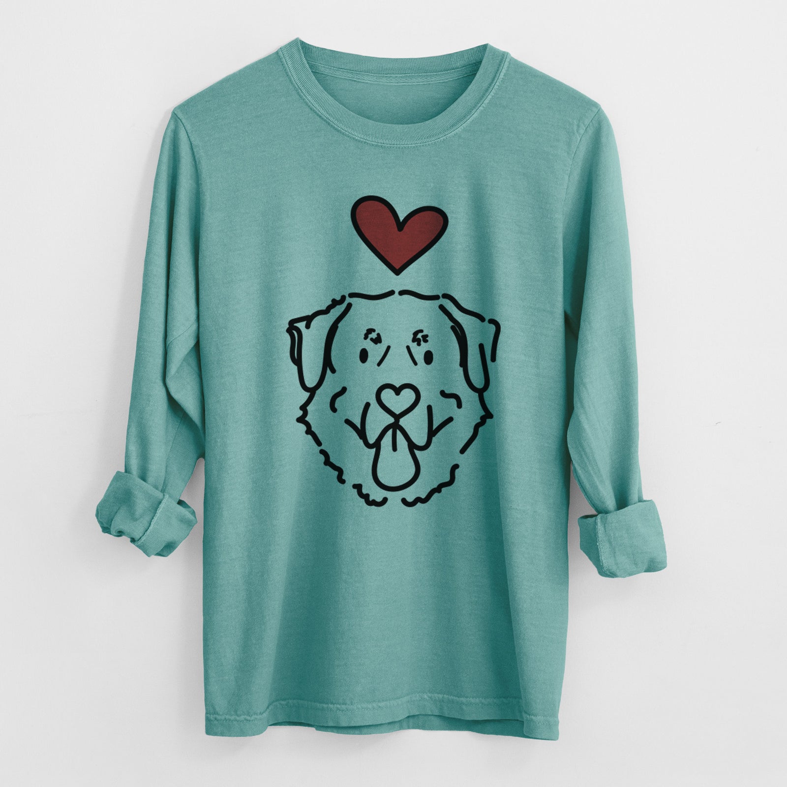 Love Always Anatolian Shepherd - Batu - Heavyweight 100% Cotton Long Sleeve
