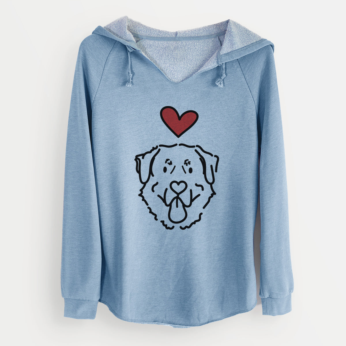 Love Always Anatolian Shepherd - Batu - Cali Wave Hooded Sweatshirt