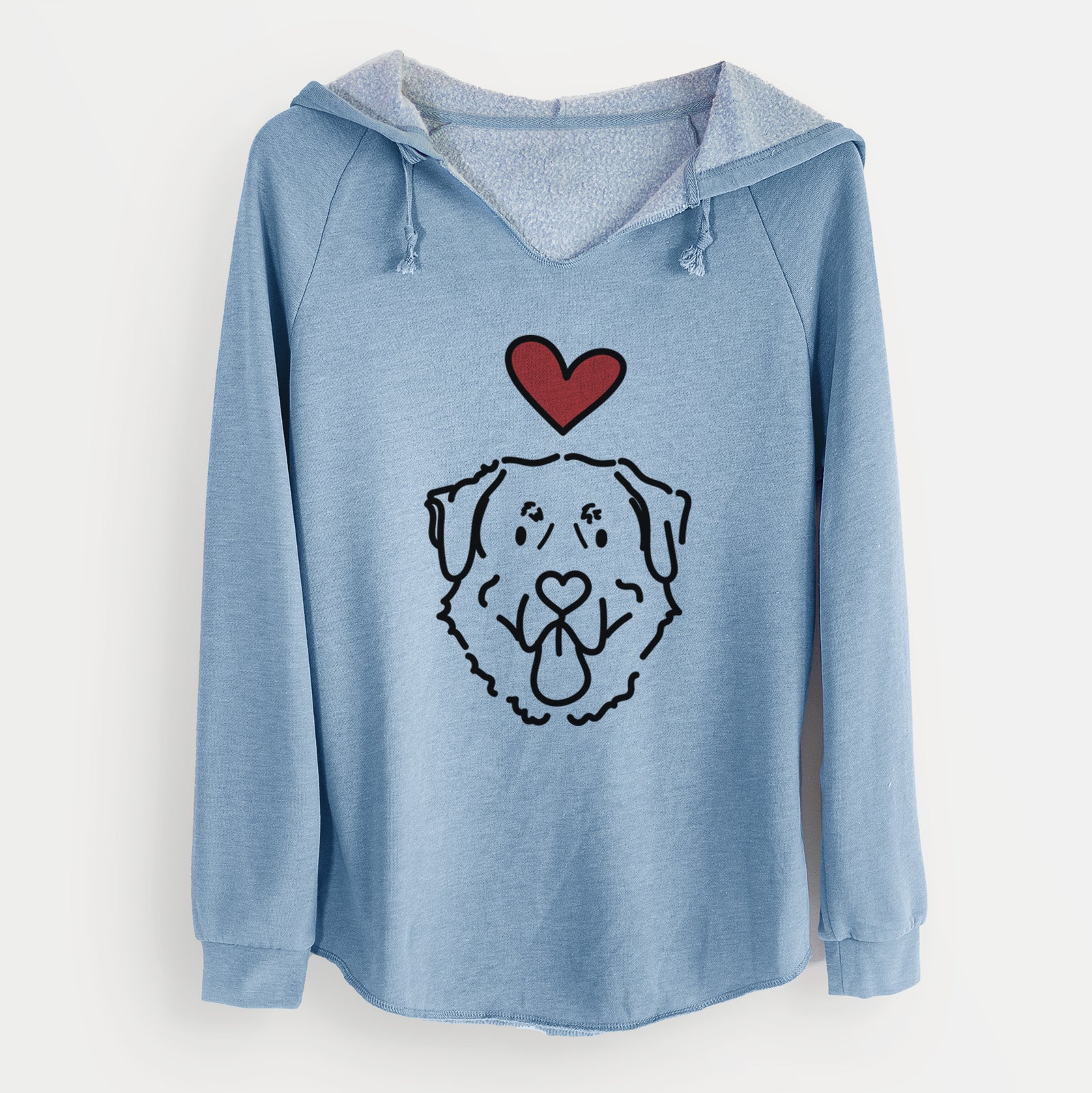 Love Always Anatolian Shepherd - Batu - Cali Wave Hooded Sweatshirt