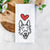 Love Always Jack Russell Terrier - Baxter - Tea Towel