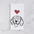 Love Always Beagle - Tea Towel