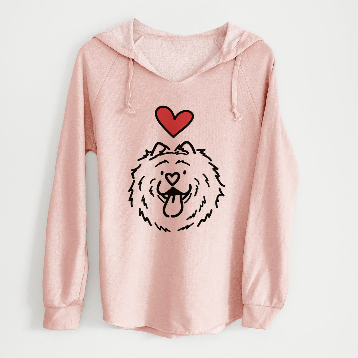 Love Always Chow Chow - Bear - Cali Wave Hooded Sweatshirt