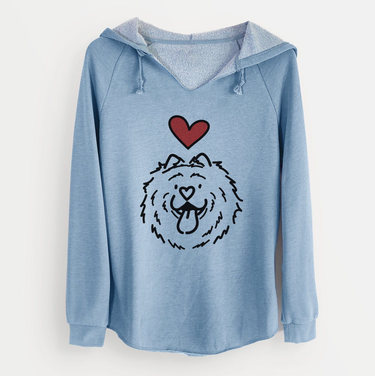 Love Always Chow Chow - Bear - Cali Wave Hooded Sweatshirt