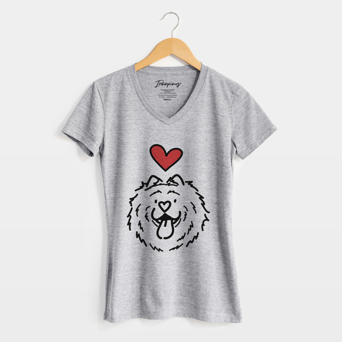 Love Always Chow Chow - Bear - Women's Perfect V-neck Shirt
