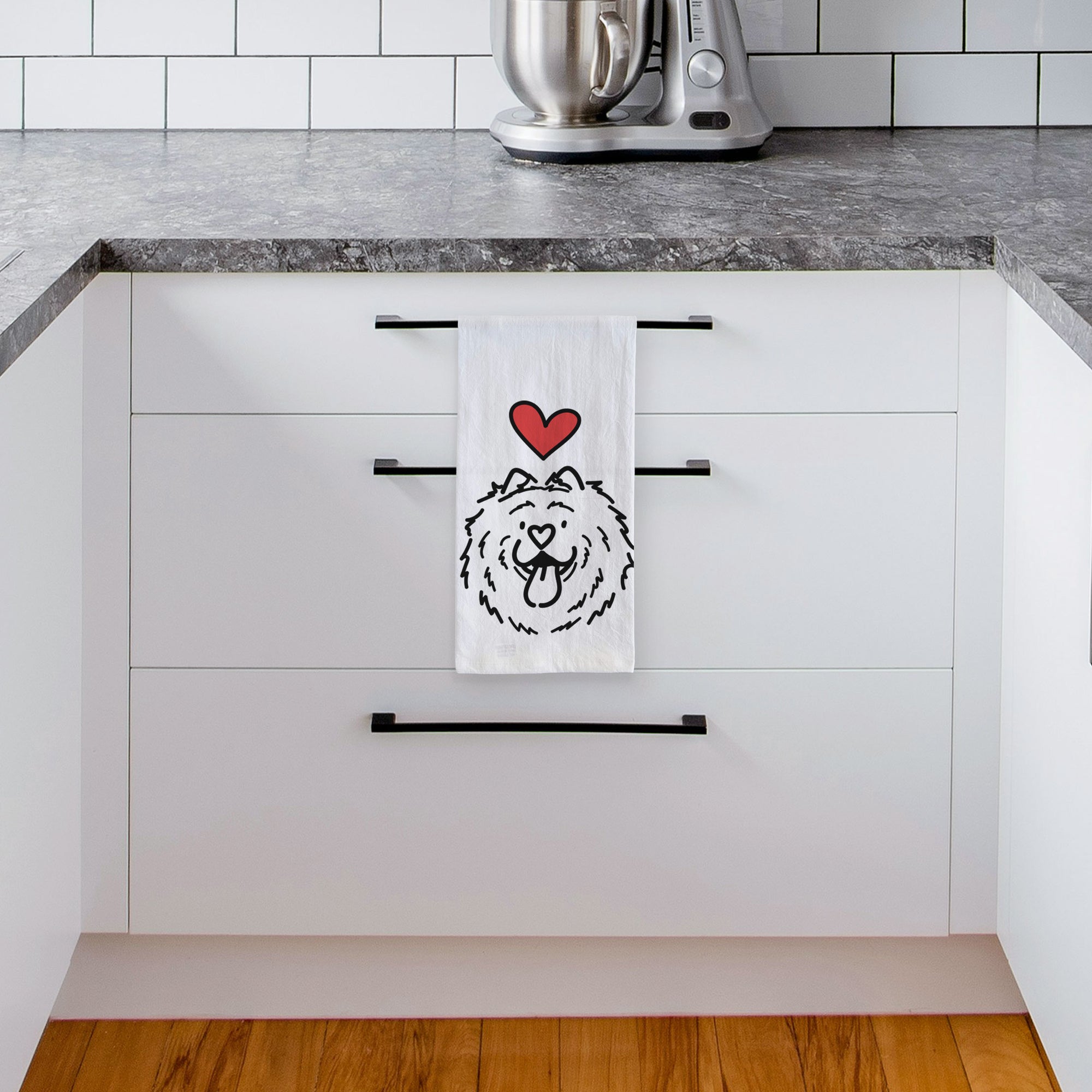Love Always Chow Chow - Bear - Tea Towel