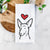 Love Always Belgian Malinois - Tea Towel