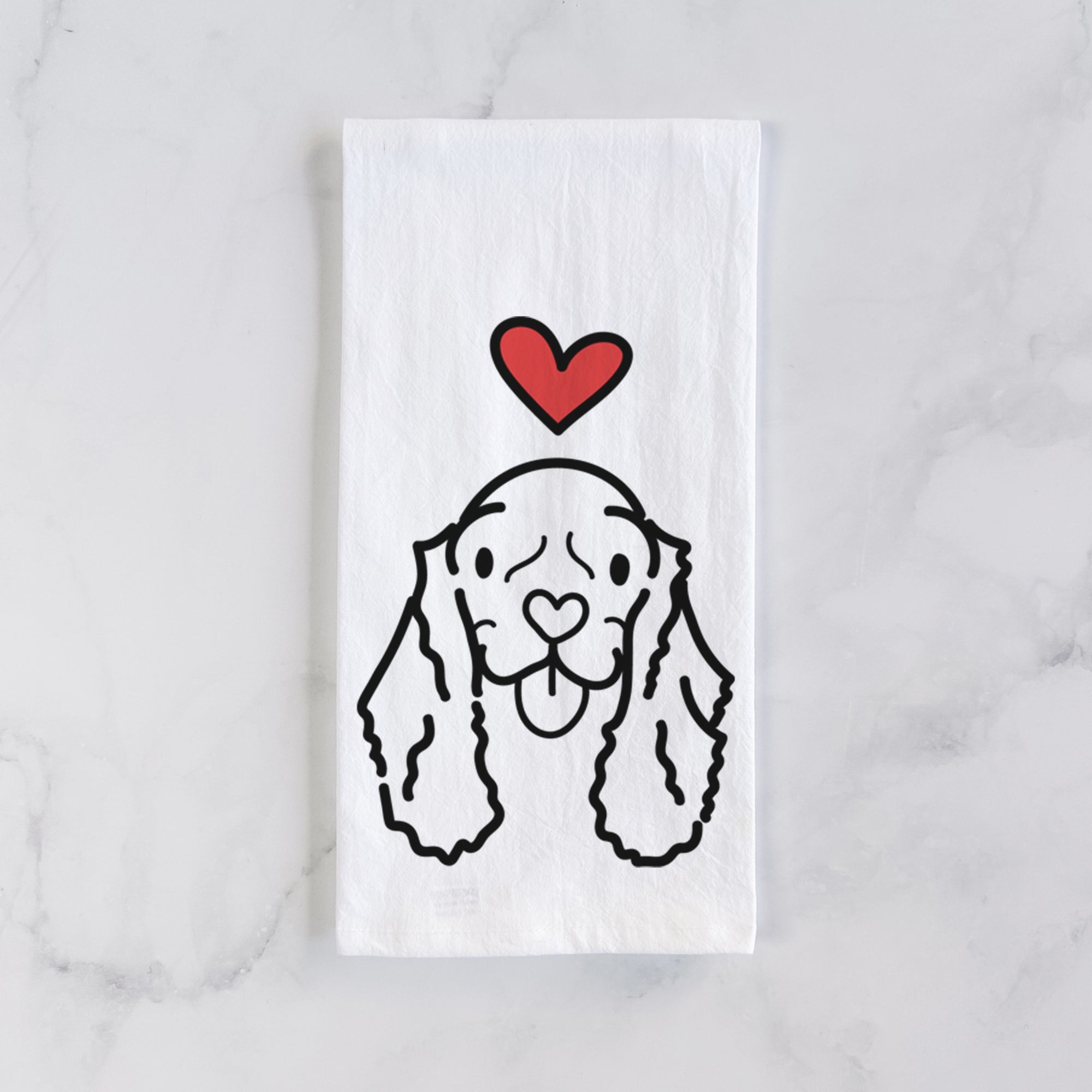 Love Always American Cocker Spaniel - Bella - Tea Towel